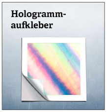 Hologramm Aufkleber
