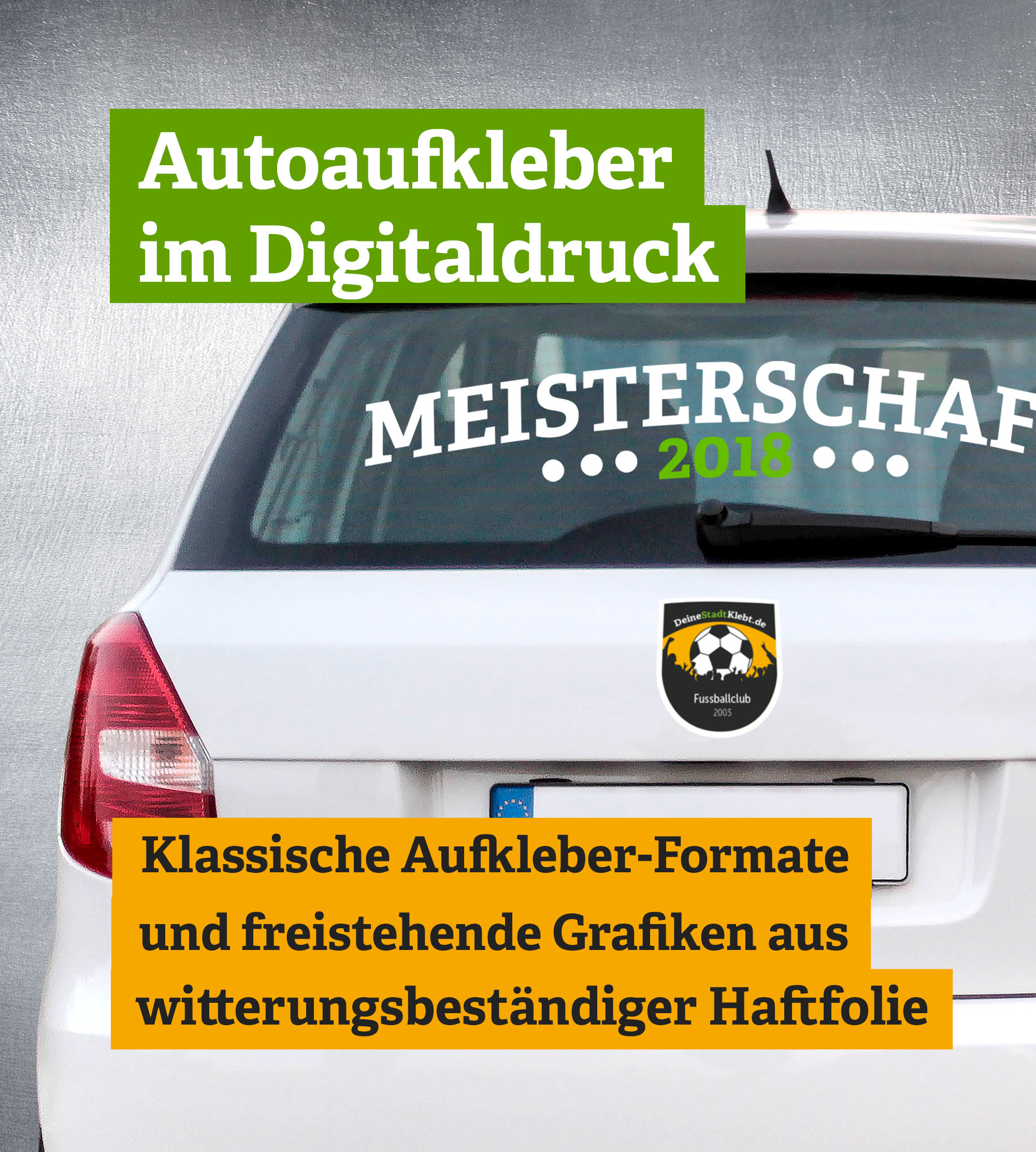 Digitaldruck Aufkleber