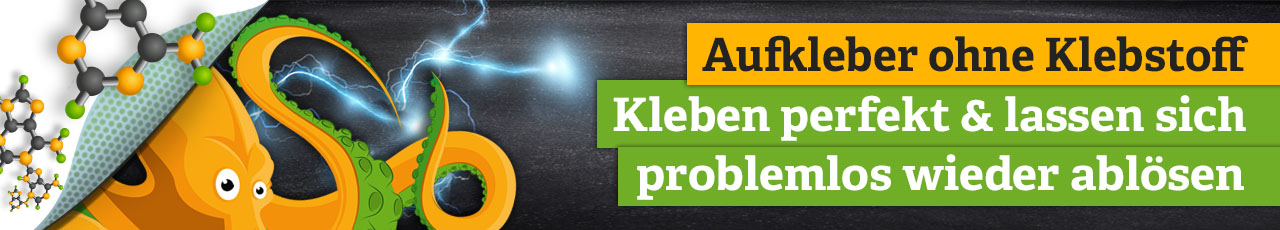 Ablösbare Aufkleber