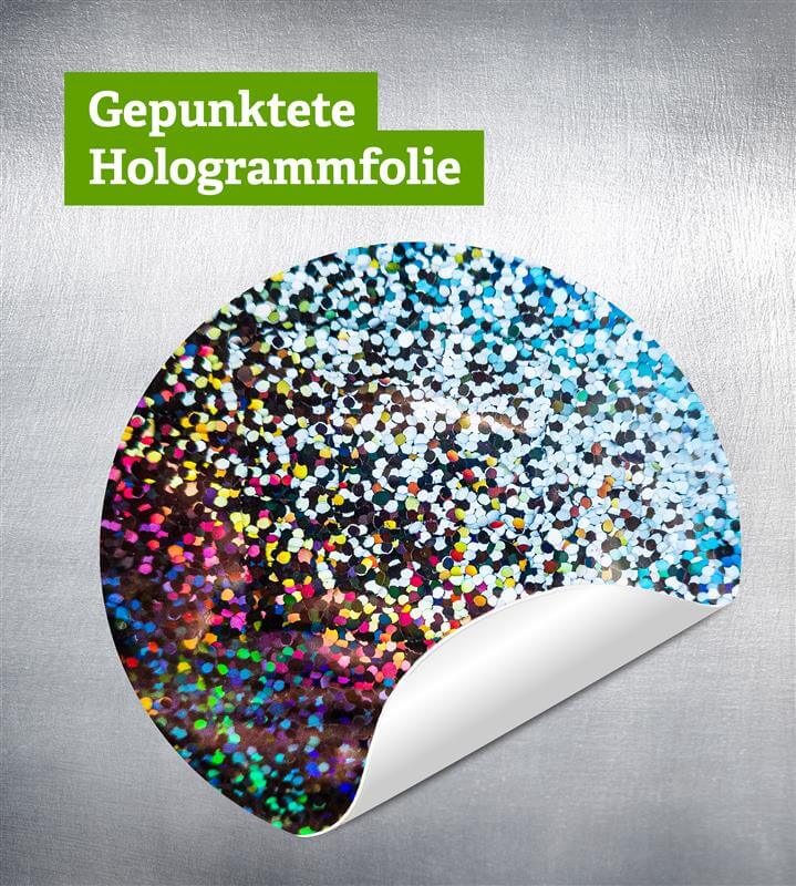 Hologramm Aufkleber & Sticker drucken