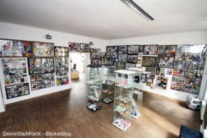 Ein Traum für jeden Sticker-Fan.