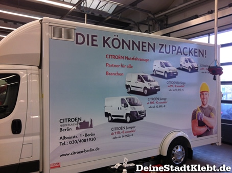 Darf’s ein bisschen größer sein? - Firmenwerbung 1 Darf’s ein bisschen größer sein?