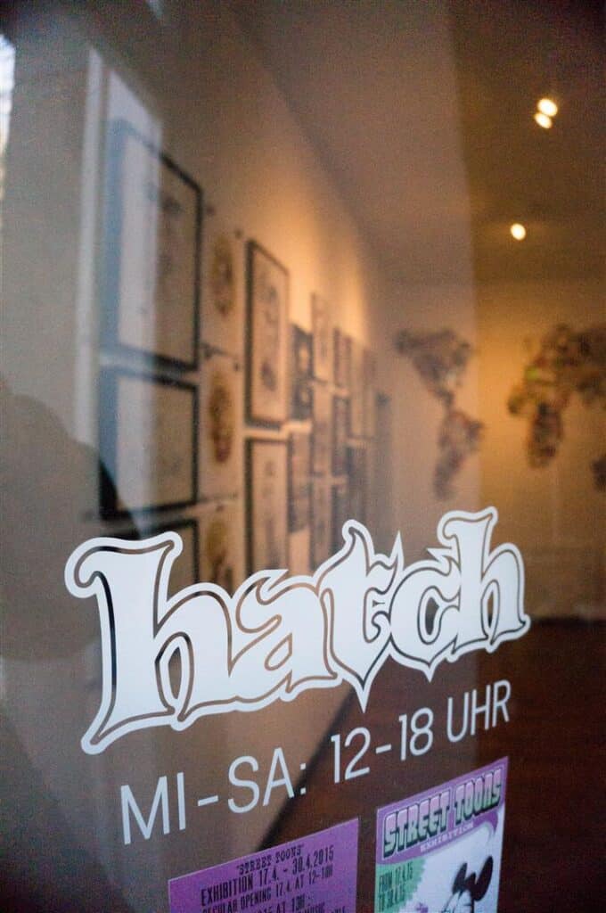 Street Toons Exhibition im Stickermuseum 3 StreetToons Exhibition at Hatch Stickermueum