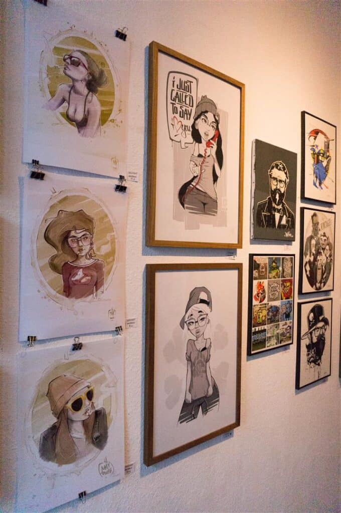 Street Toons Exhibition im Stickermuseum 4 Street Toons Exhibition at hatch Stickermuseum