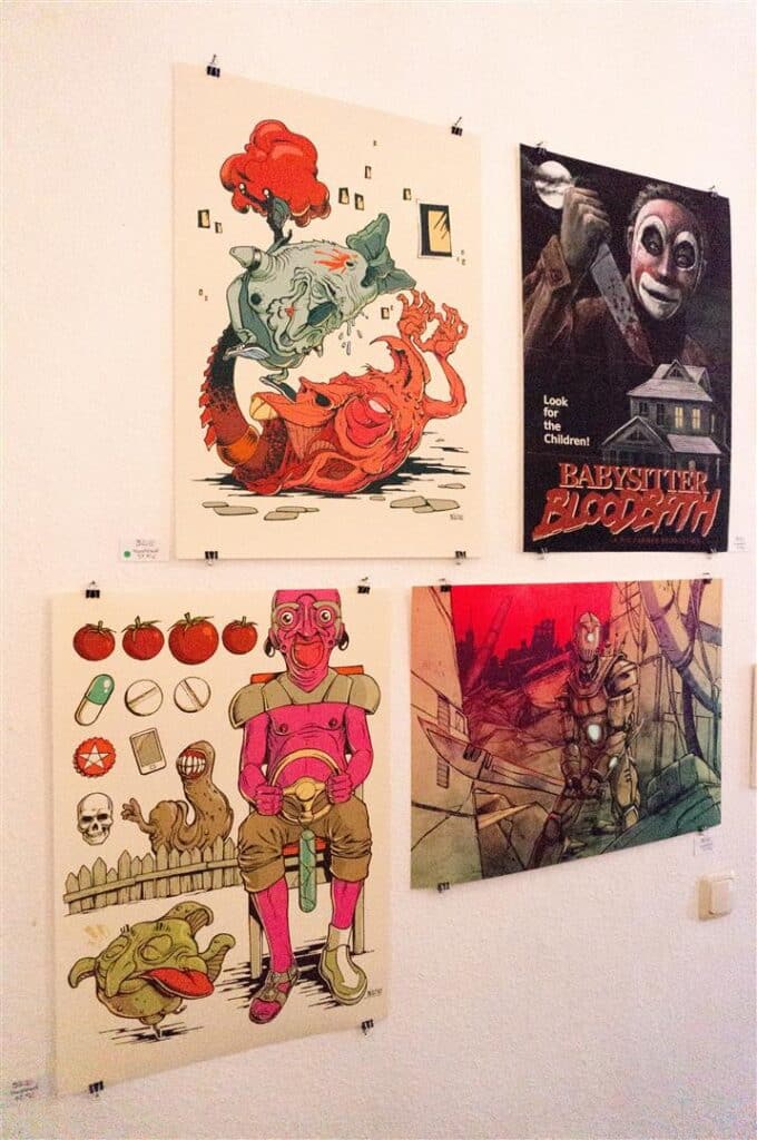 Street Toons Exhibition im Stickermuseum 7 Street Toons Exhibition at hatch Stickermuseum