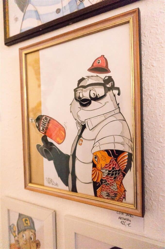 Street Toons Exhibition im Stickermuseum 8 StreetToons Exhibition at Hatch Stickermueum