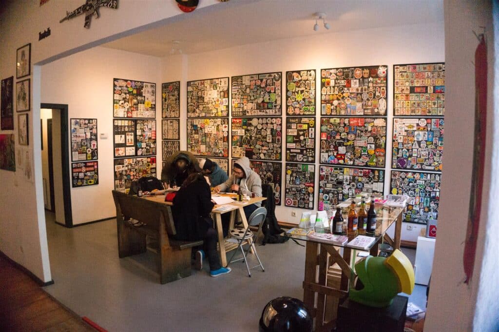 Street Toons Exhibition im Stickermuseum 10 Street Toons Exhibition at hatch Stickermuseum