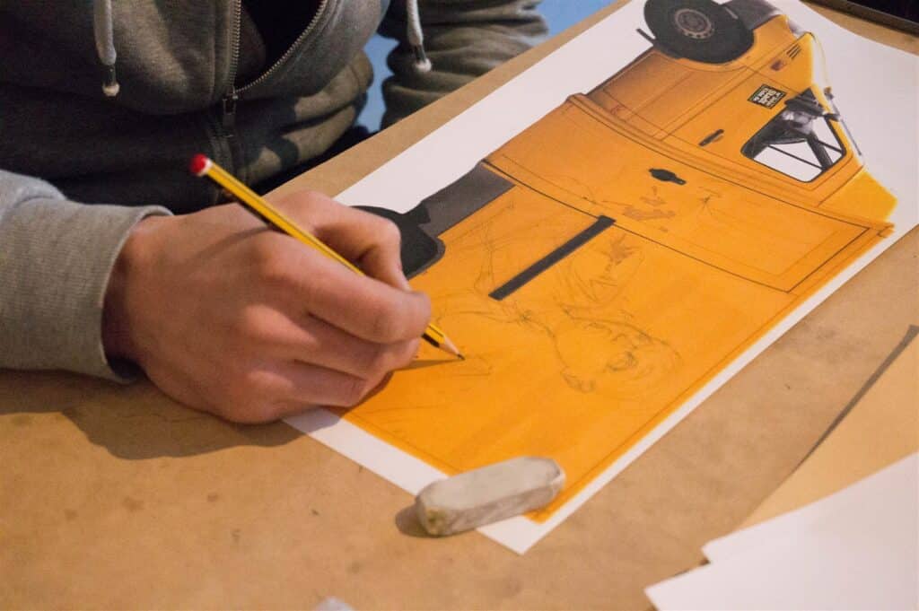 Street Toons Exhibition im Stickermuseum 17 StreetToons Exhibition at Hatch Stickermueum