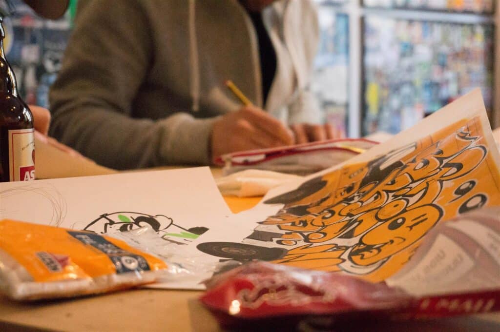 Street Toons Exhibition im Stickermuseum 14 Street Toons Exhibition at hatch Stickermuseum