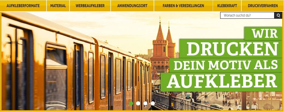 DeineStadtKlebt.de - Was unsere neue Website dir zu bieten hat 1 verbesserte Menüführung