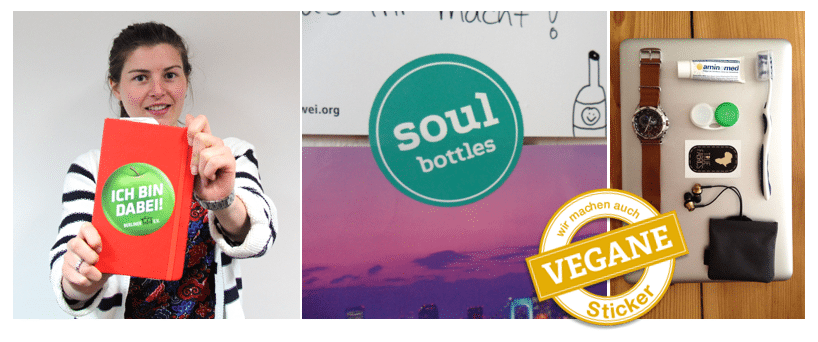 Vegane Aufkleber drucken - warum eigentlich? 1 Vegane Stickerkunden