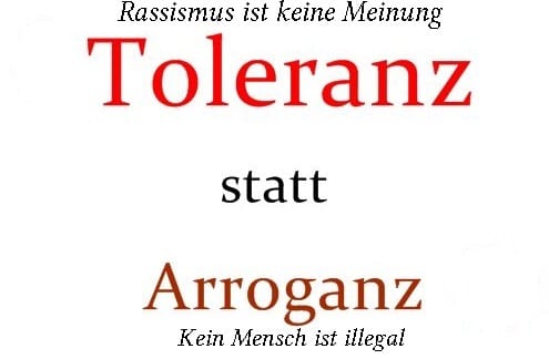 Sticker Contest gegen Rassismus - eingesendete Motive