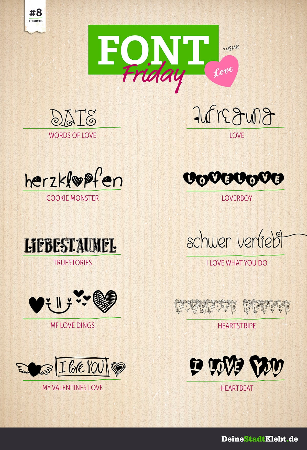 Font Friday #8 - Love 1 Font-Friday-Love