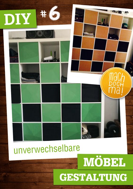 DIY-Ideen und Tutorials - So vielseitig ist Haftfolie 7 Möbelgestaltung mit HAftfolie