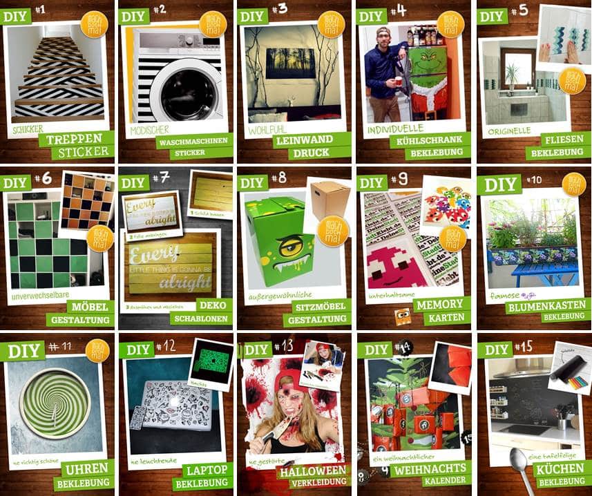 DIY-Ideen und Tutorials - So vielseitig ist Haftfolie 1 DeineStadtKlebt.de - DIY