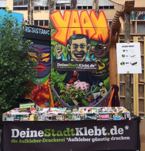 Neue Sticker – Die erste Stickermesse der Welt #Part2 3 StandStickermesse2017