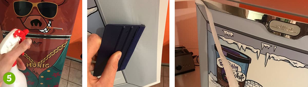 Anleitung wie man eine Klebefolie richtig anbringt Klebefolie richtig anbringen