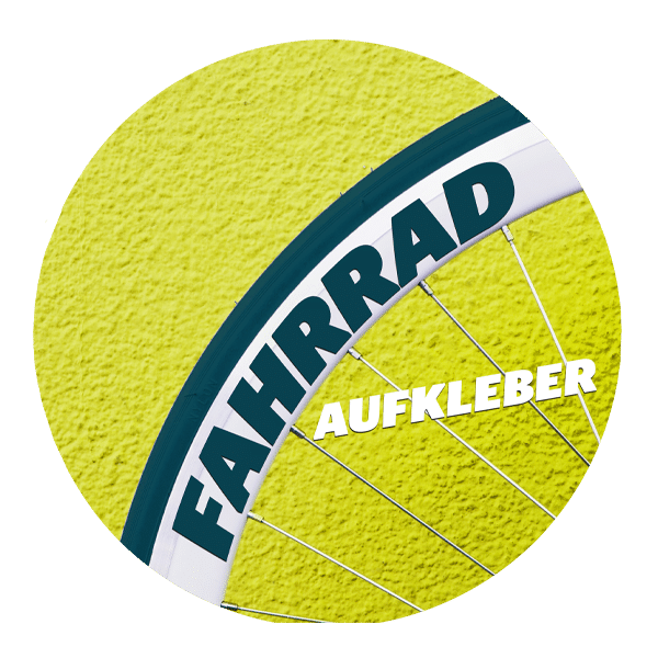 Fahrradaufkleber