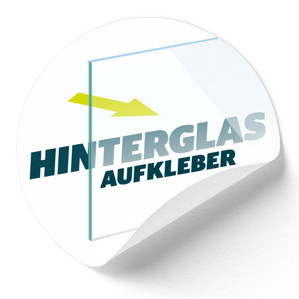 Hinterglasaufkleber