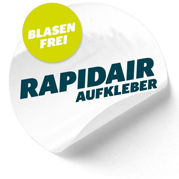 Rapidair-Aufkleber