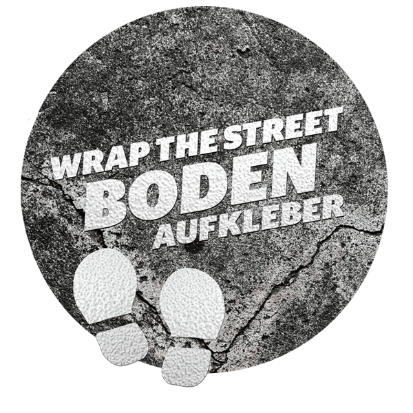 Wrap-the-street Bodenaufkleber