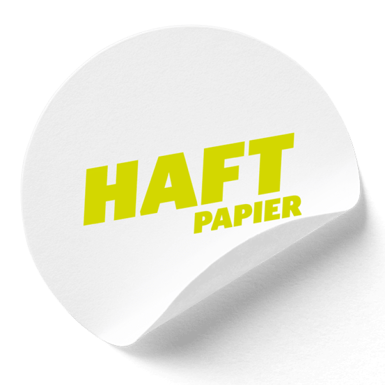 Haftpapier Aufkleber