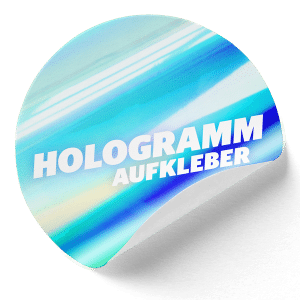Hologramm-Aufkleber
