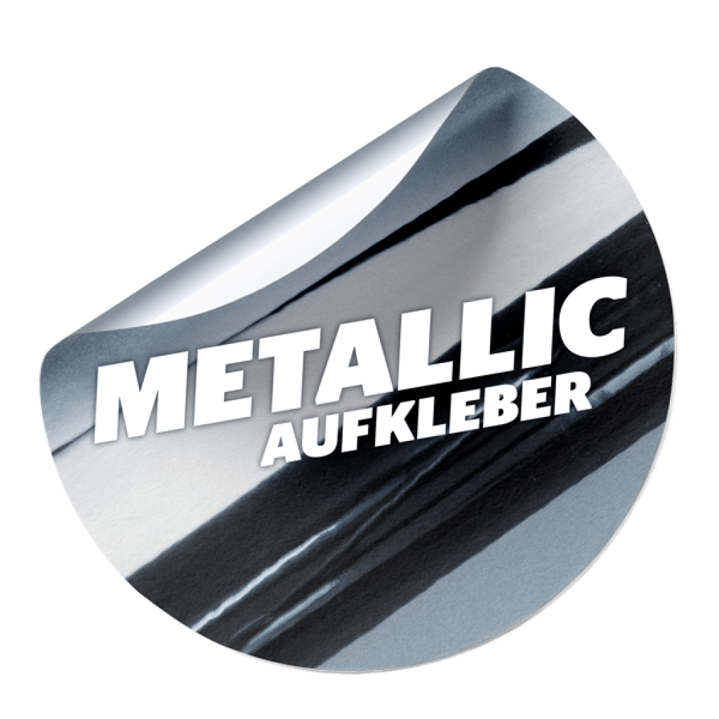 Metallic-Aufkleber