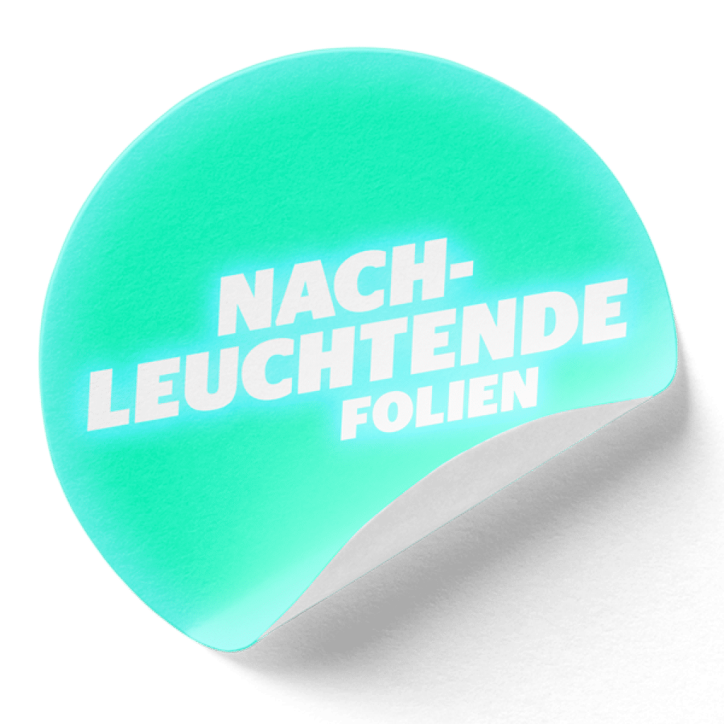 Nachleuchtende-Folie