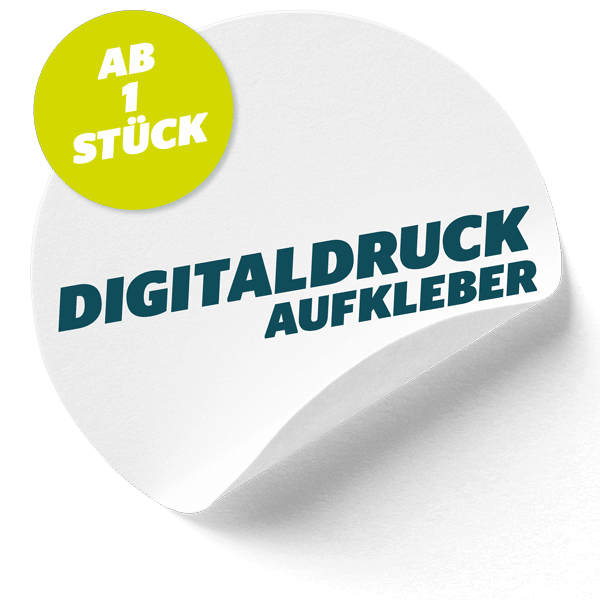 Digitaldruckaufkleber