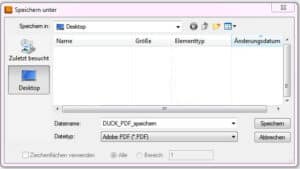 PDF speichern illustrator