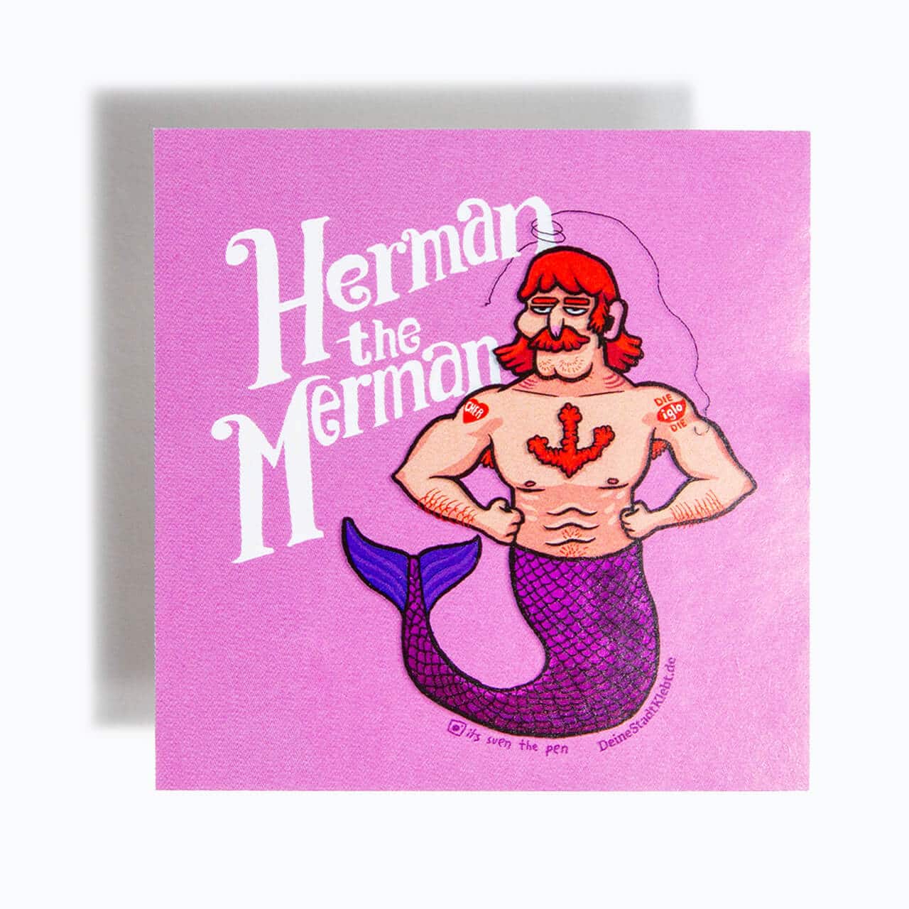 Meerjungmann Sticker
