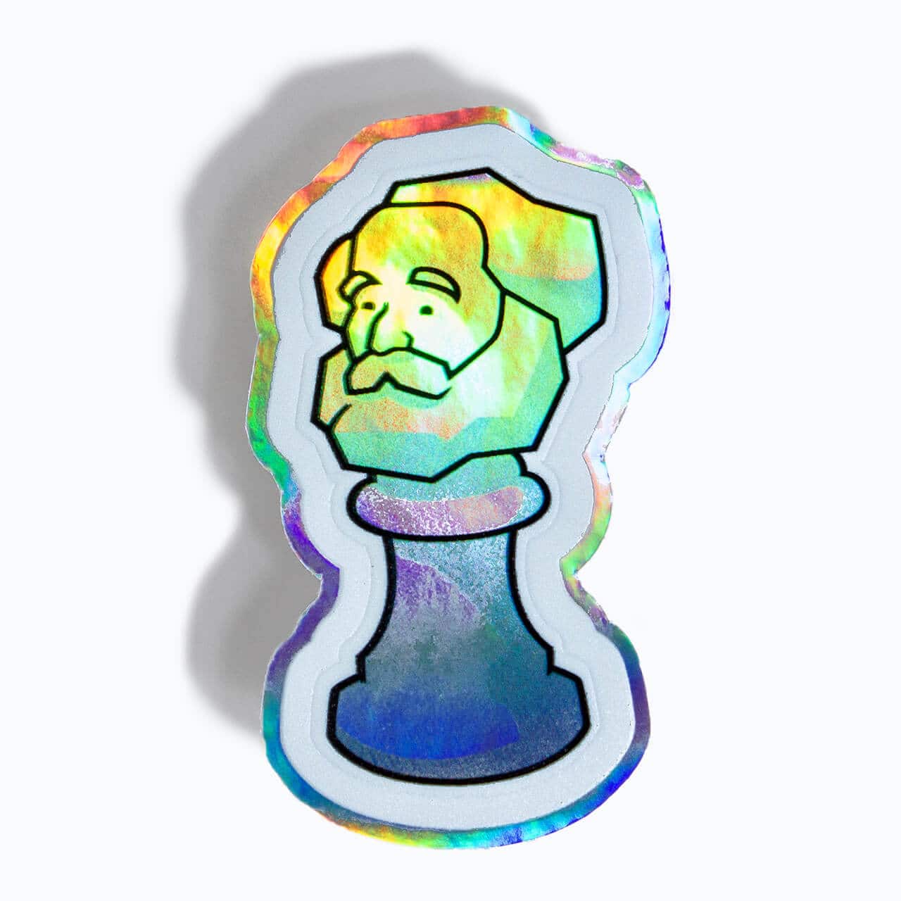 Hologramm Aufkleber angestanzt