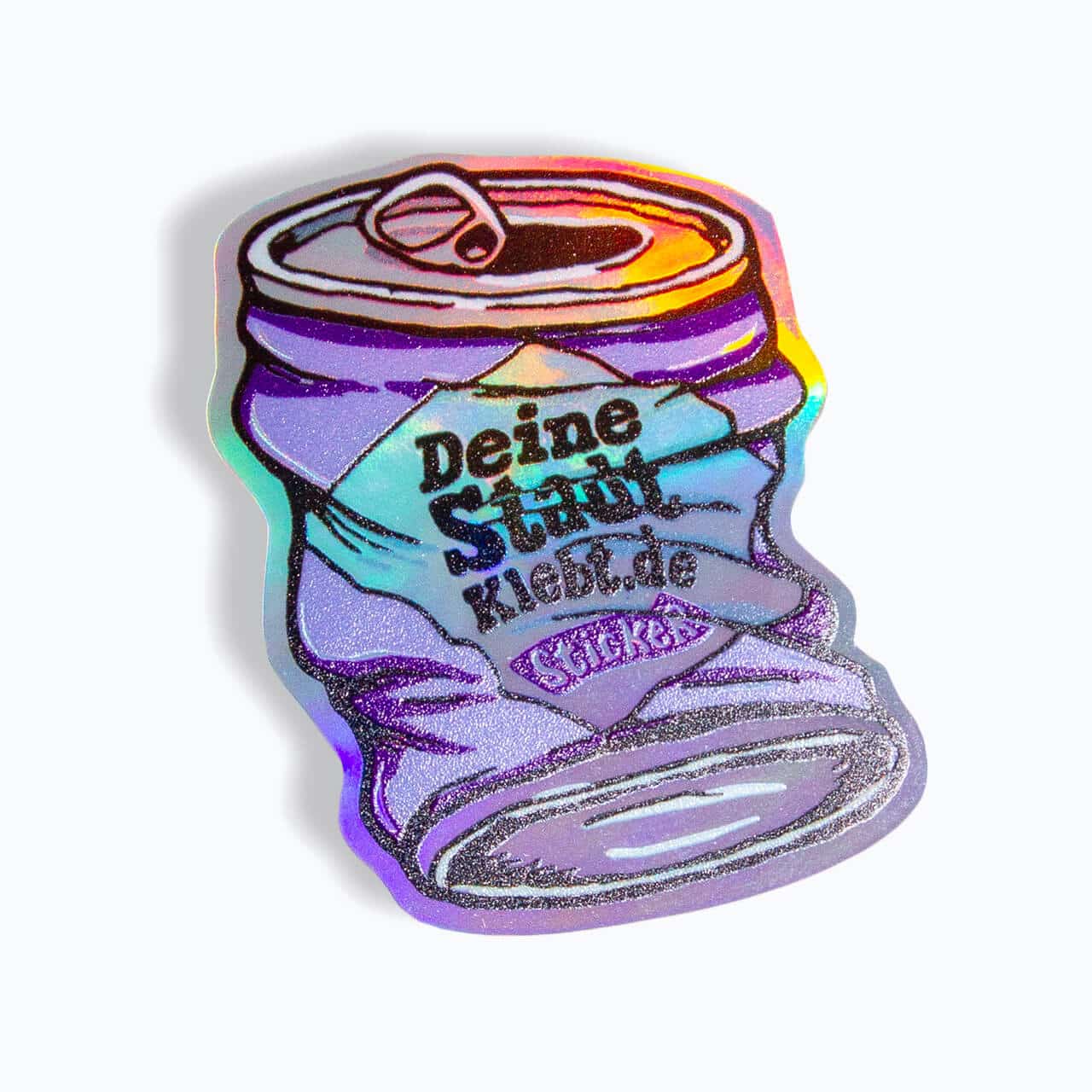coole Hologramm Sticker