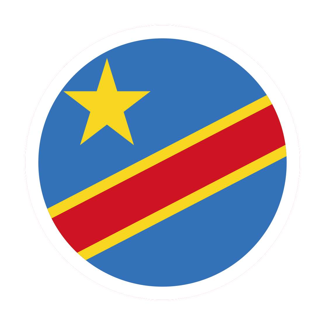 Kongo Aufkleber online bestellen