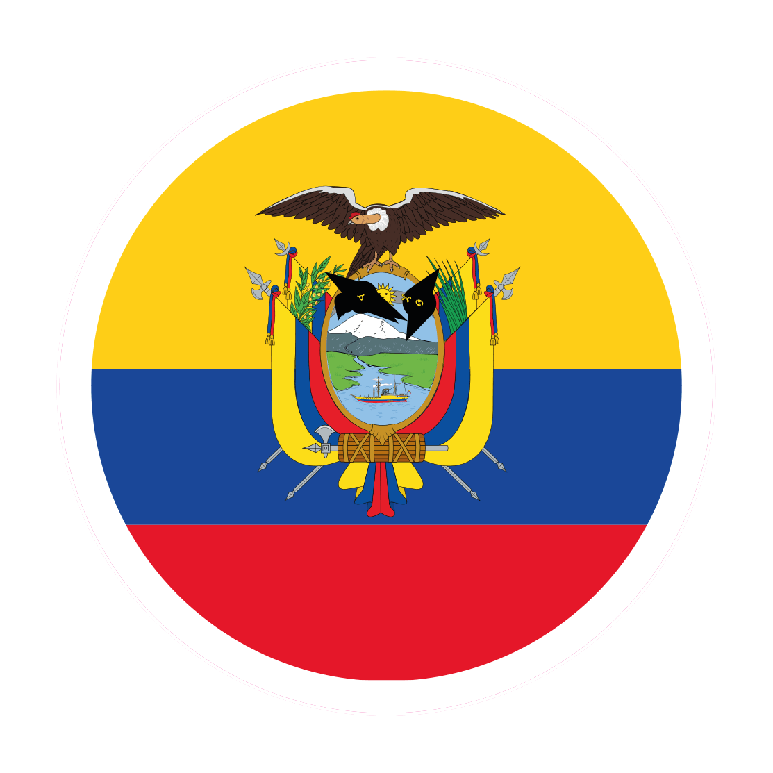 Ecuador Aufkleber online bestellen