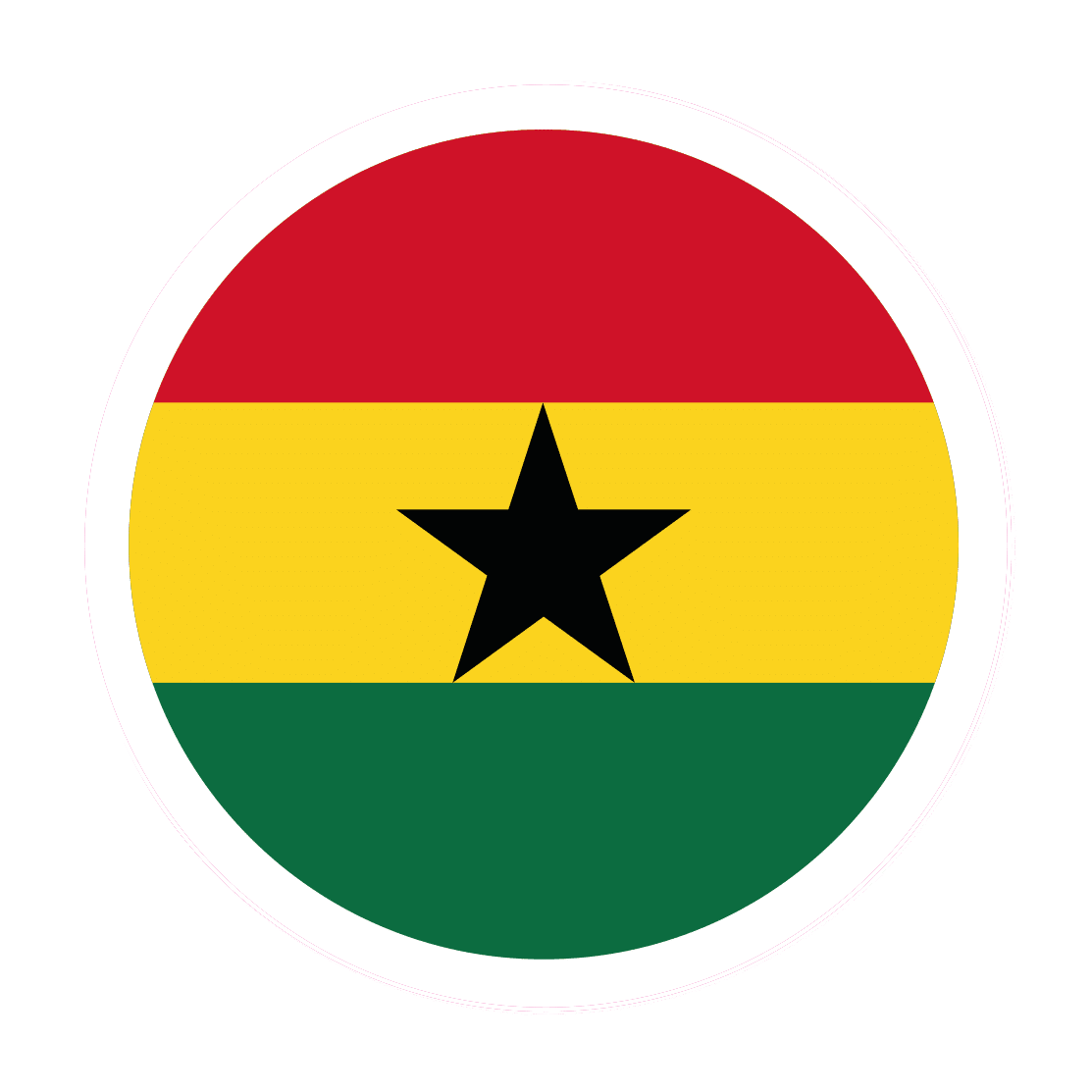 Ghana Aufkleber online bestellen