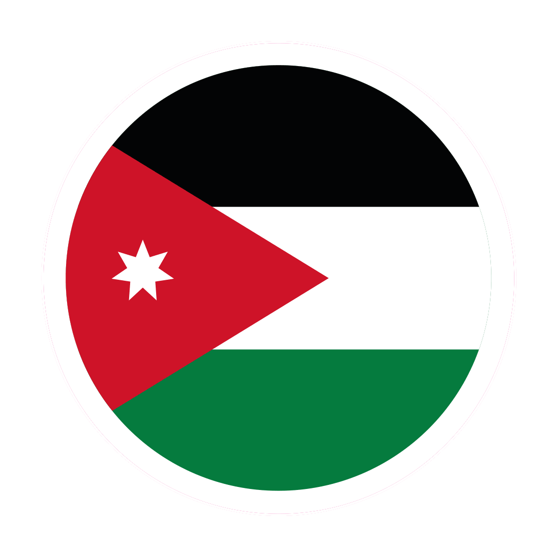 Jordanien Aufkleber online bestellen