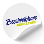 Beschreibbare-Aufkleber