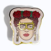 Frida Kahlo gold sticker