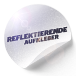 Reflektierende Aufkleber